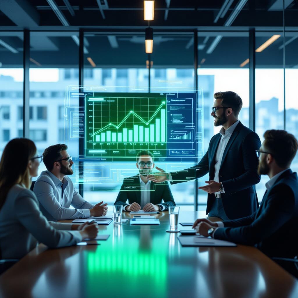 AI-generated business plan to impressed investors