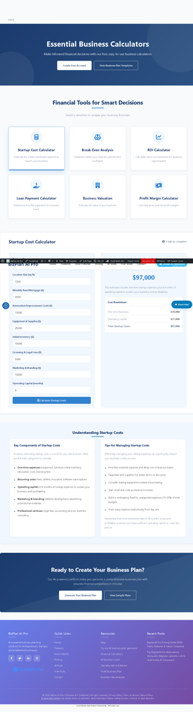 Financial Calculator